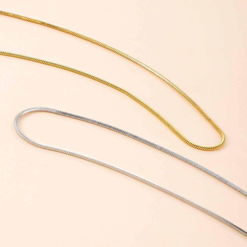 Snake Chain Necklace – Timeless Style for Every Occasion