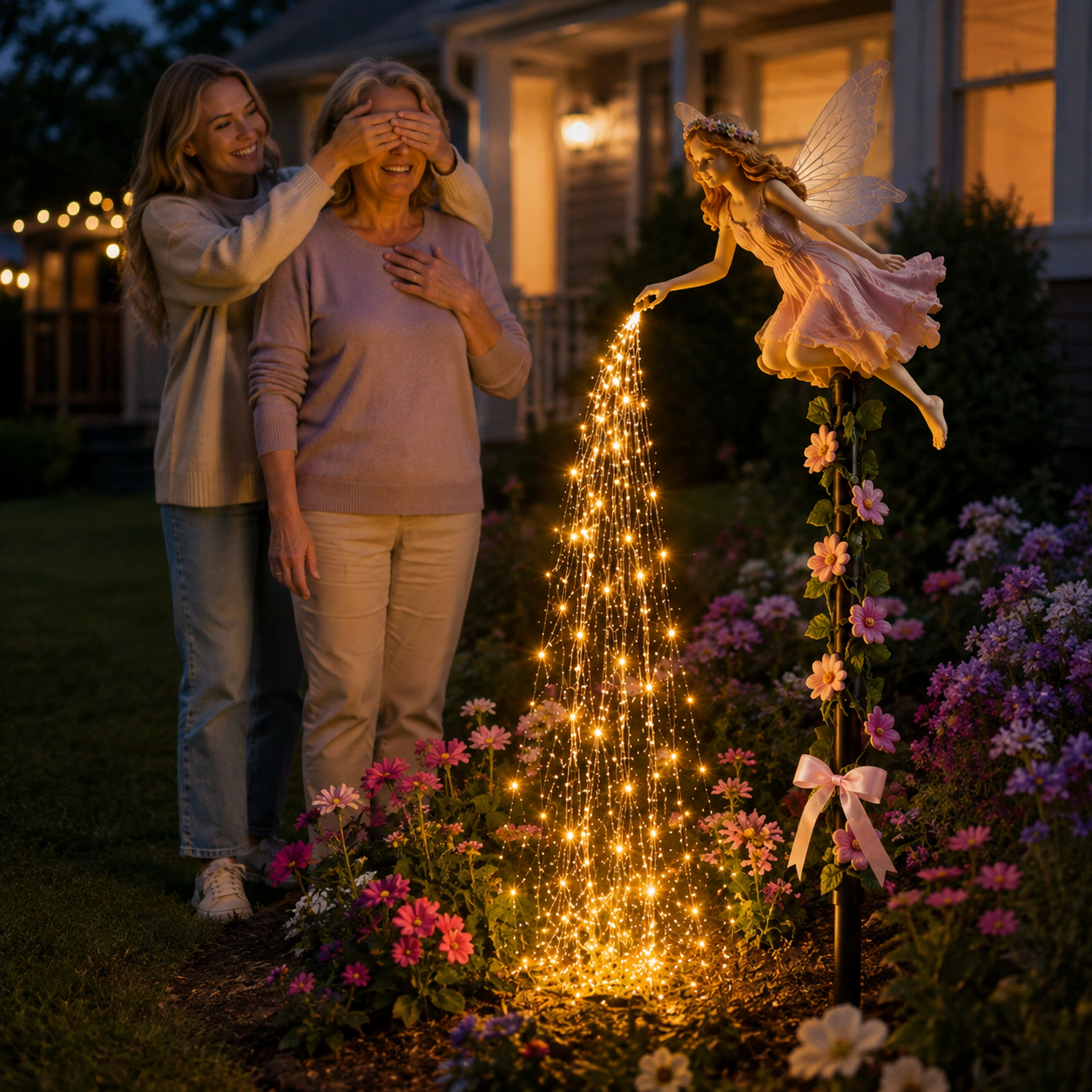 🔥🧚♀️Fairy Sprinkling Magic Dust Garden Light🌸
