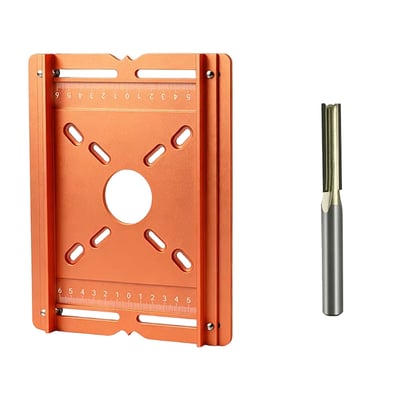Valuethese Precision Wood Router Slotting Guide Bracket