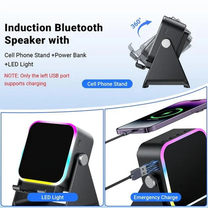 Wireless Induction Audio Speaker Stand