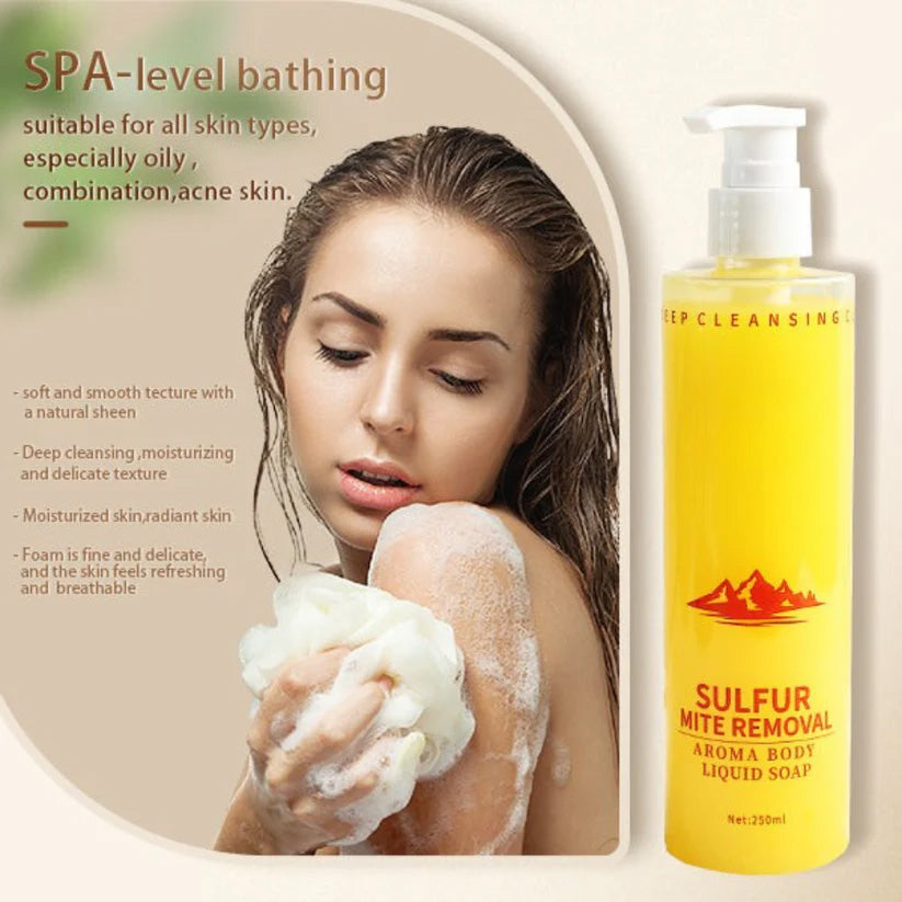 All-in-One Sulfur Body Wash & Shampoo