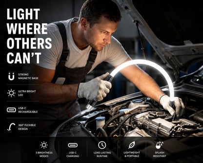 LED Car Repair Light Flashlight
