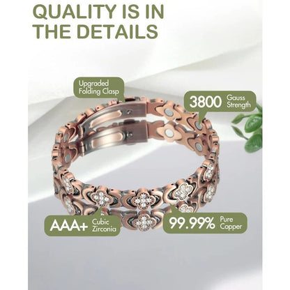Valuethese Adjustable Healing Magnetic Bracelet for Women