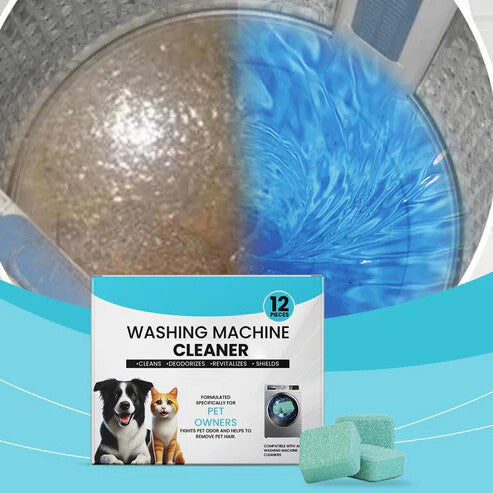 Pet hair effervescent tablets