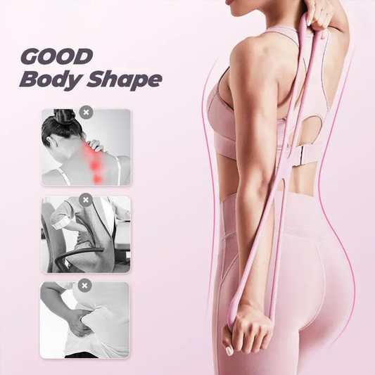 8-Shape Resistance Band 💪 with Comfort Massage Grip