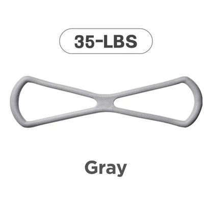 8-Shape Resistance Band 💪 with Comfort Massage Grip
