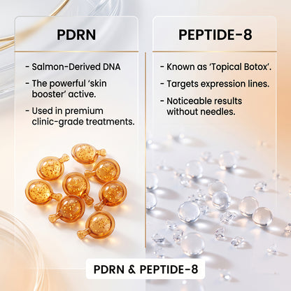Korean PDRN & Peptide-8 Glass Skin Serum