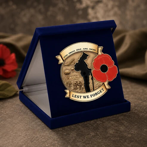 Limited Edition 80th Anniversary Commemorative Brooch