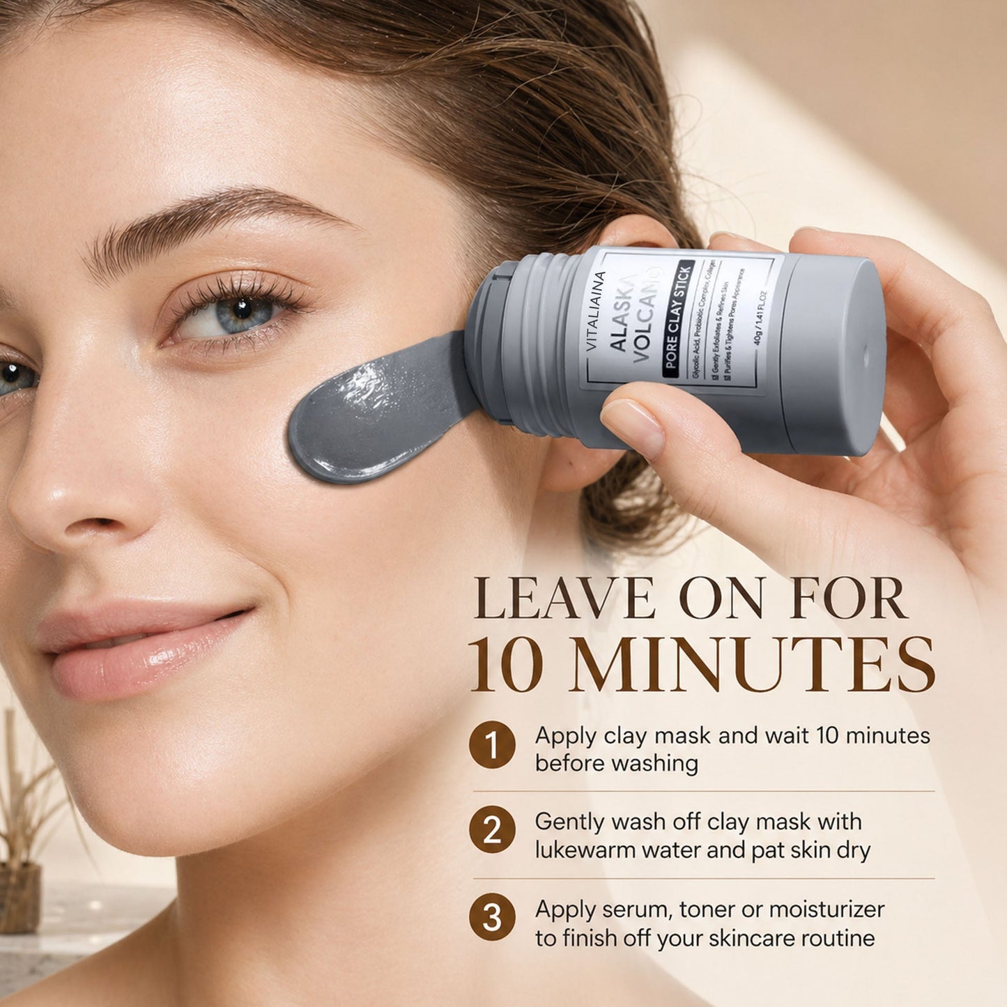 Alaska Volcano Deep Cleansing Clay Mask