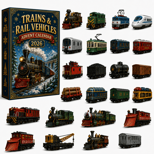 🚂Trains & Rail Vehicles Advent Calendar 2026