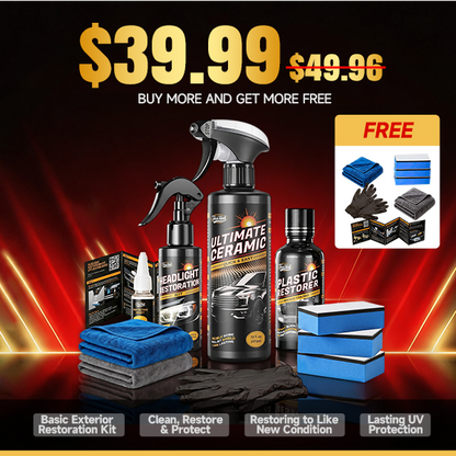 Car Headlight Restoration Kit