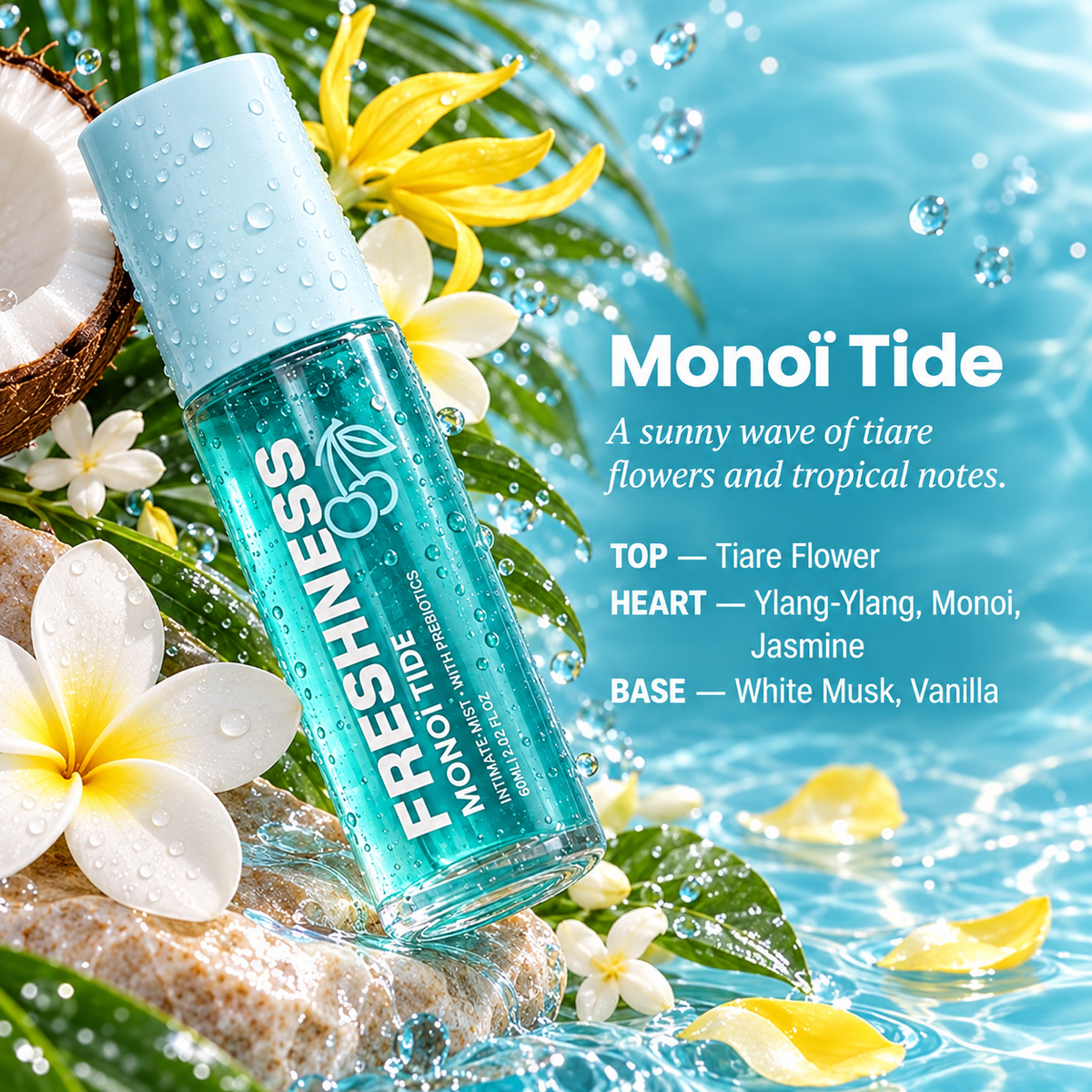 Prebiotic Anti-Odor Intimate Comfort Mist
