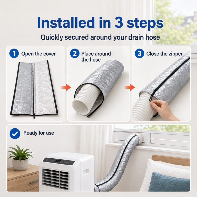 Portable Air Conditioner Hose Insulation Cover