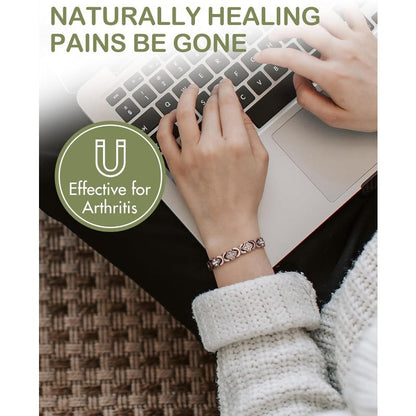 Valuethese Adjustable Healing Magnetic Bracelet for Women
