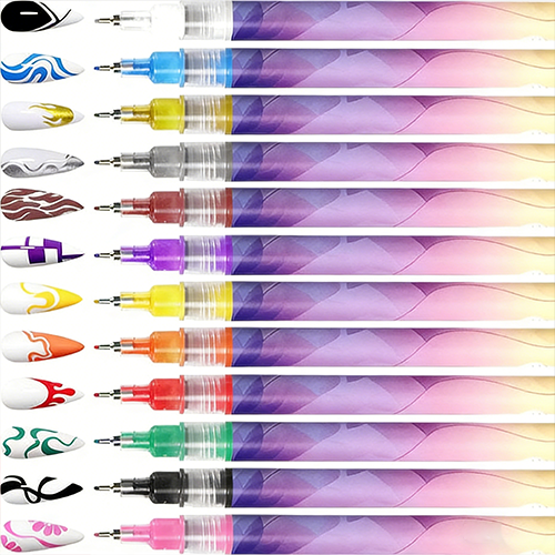 🔥Last Day Discount 49% Off🎨12 Colors Nail Art Pens Set