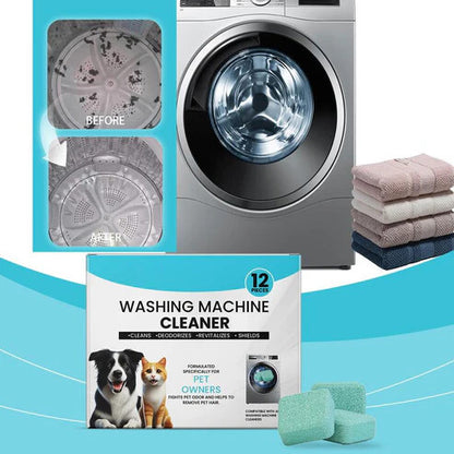 Pet hair effervescent tablets