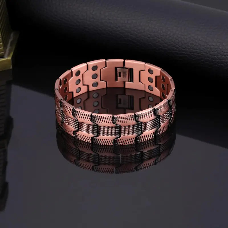 Copper magnetic bracelet——Relieve fatigue