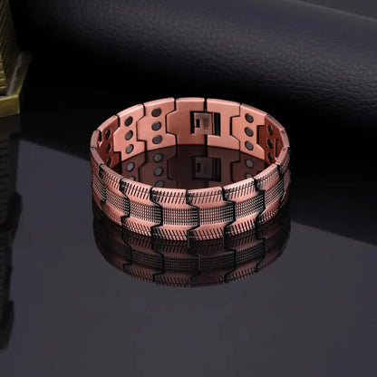 Copper magnetic bracelet——Relieve fatigue
