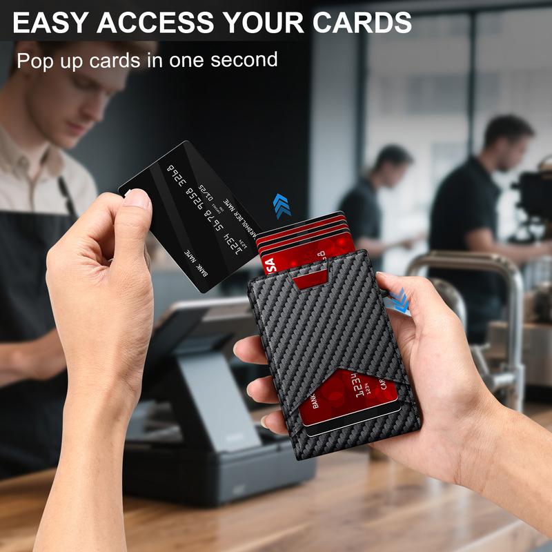 Minimalist Wallet - Maximum Capacity. Minimal Footprint.