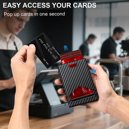 Minimalist Wallet - Maximum Capacity. Minimal Footprint.
