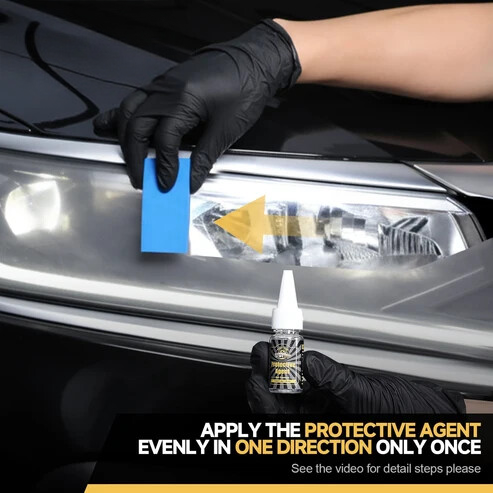 Car Headlight Restoration Kit