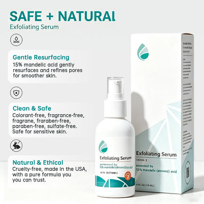 Mandelic Acid Level 2 Body Serum – Extra Strength Acne & Spot Treatment