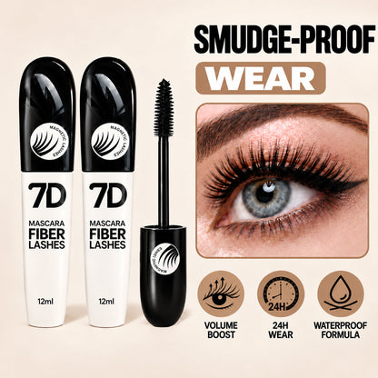 7D Silk Fiber Black Lengthening Mascara - Adult Beauty Makeup✨