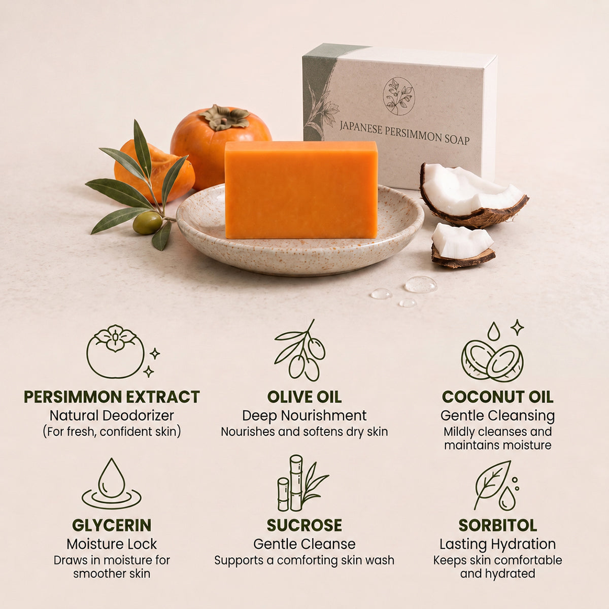 Original Persimmon Soap
