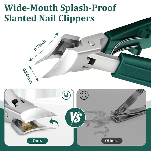Premium 3-Piece Eagle Beak Nail Clipper Set