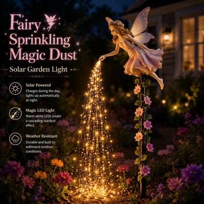 🔥🧚‍♀️Fairy Sprinkling Magic Dust Garden Light🌸