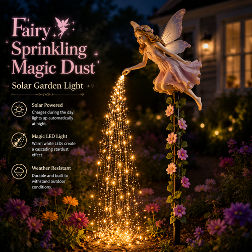 🔥🧚‍♀️Fairy Sprinkling Magic Dust Garden Light🌸