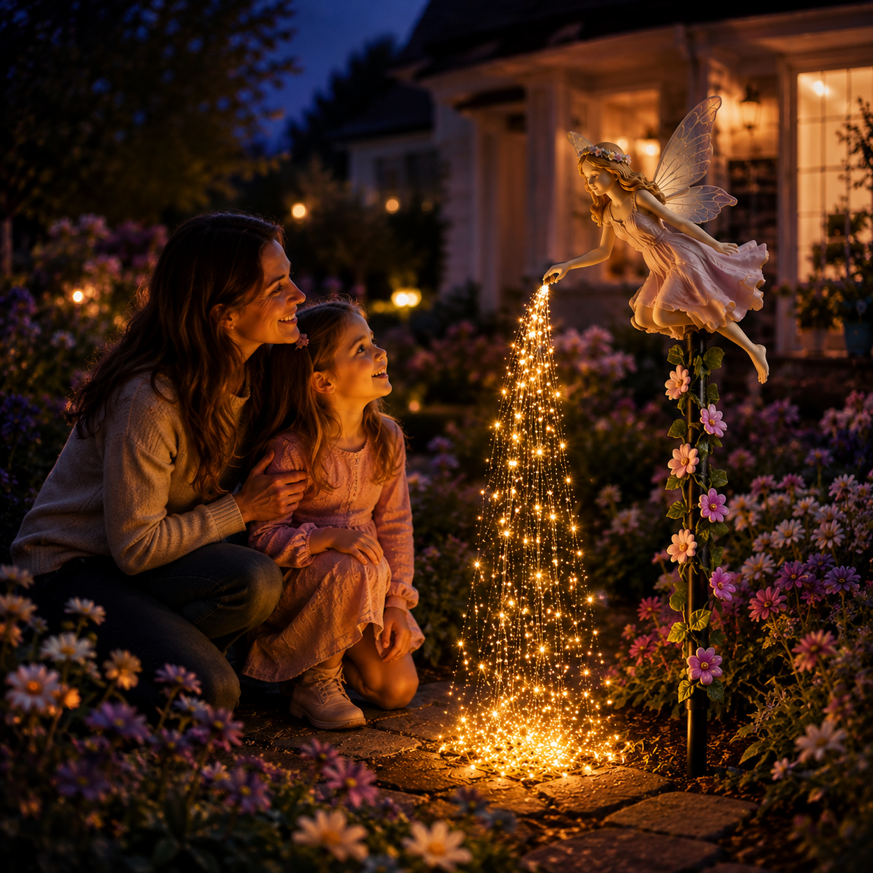 🔥🧚‍♀️Fairy Sprinkling Magic Dust Garden Light🌸
