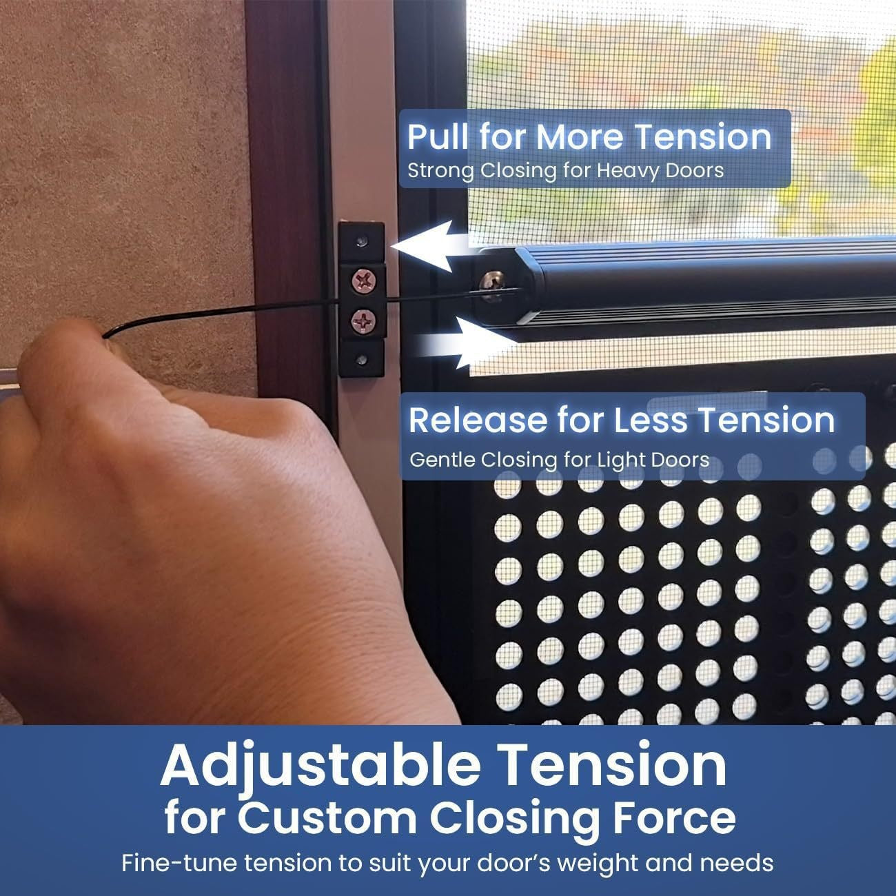 Valuethese RV Screen Door Auto Closer