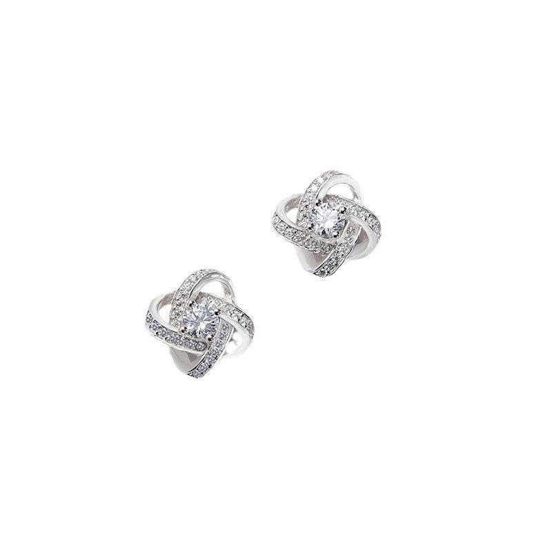 Love Knot Stud Earrings