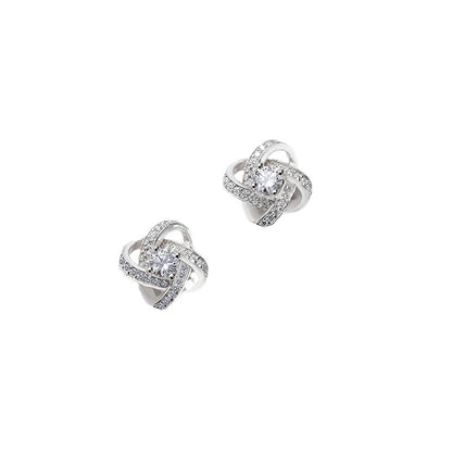Love Knot Stud Earrings