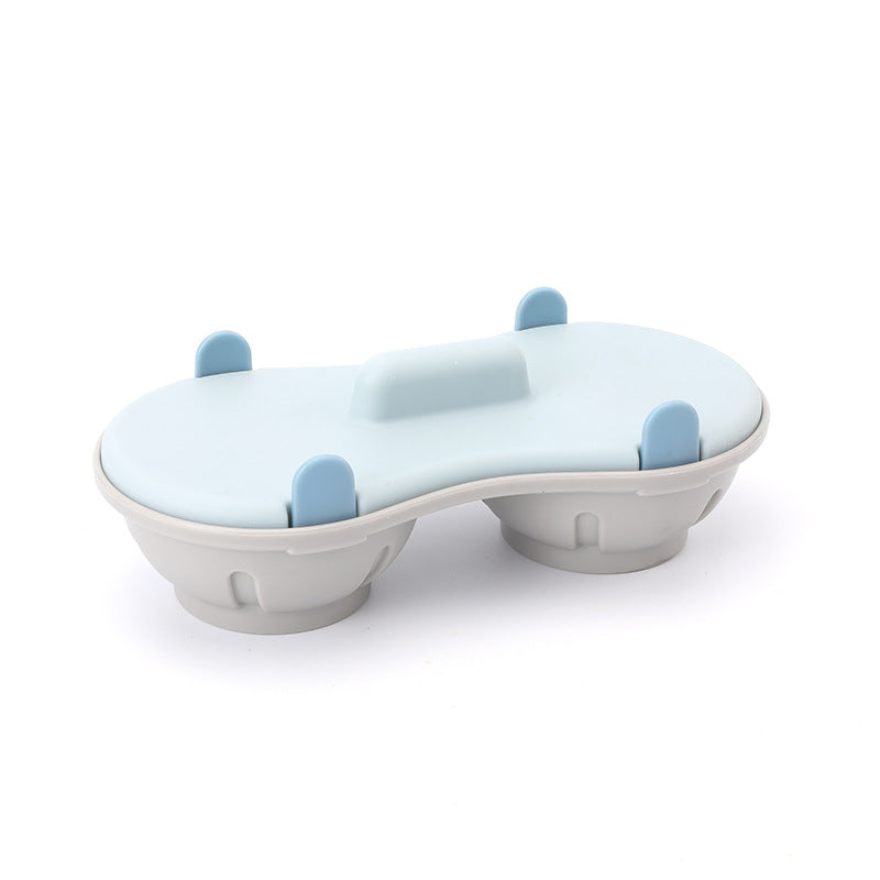 🍳⚡Dual-Compartment Microwave Egg Poacher | Cook Two Poached Eggs Quickly⏱️