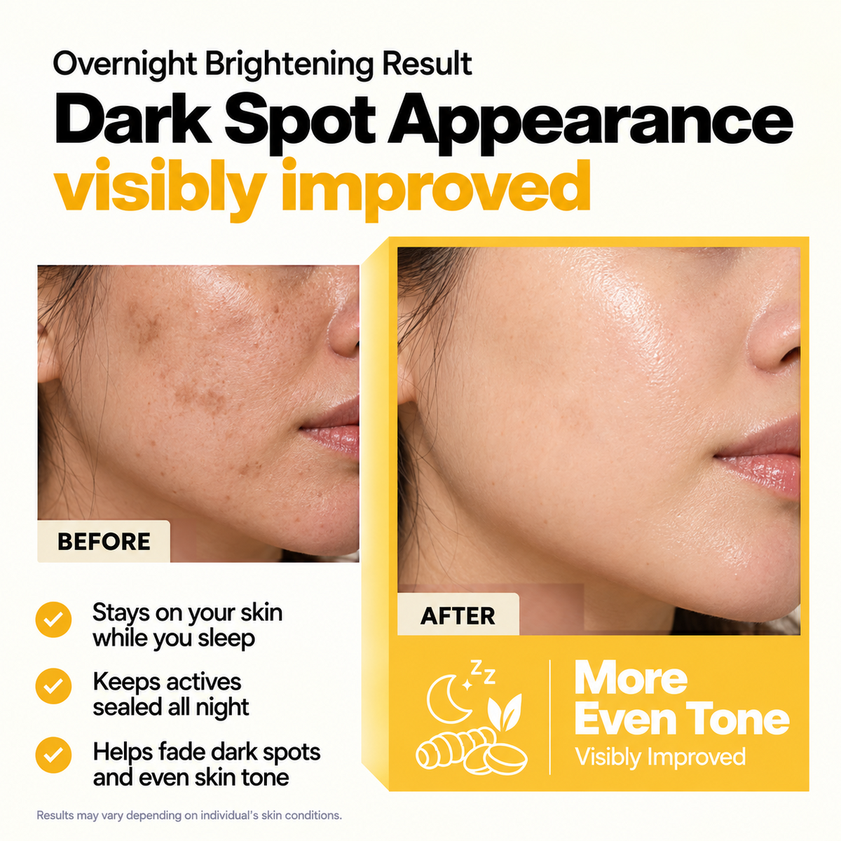 Turmeric & Kojic Acid Overnight Mask