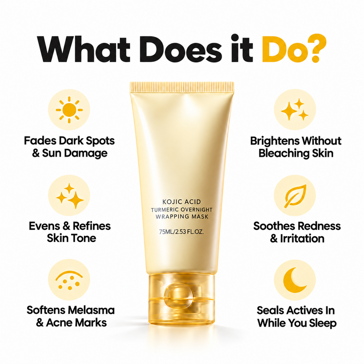 Turmeric & Kojic Acid Overnight Mask