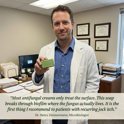 Tea Tree Antifungal Bar – Clears Fungal Infection and Skin Balance from the Root