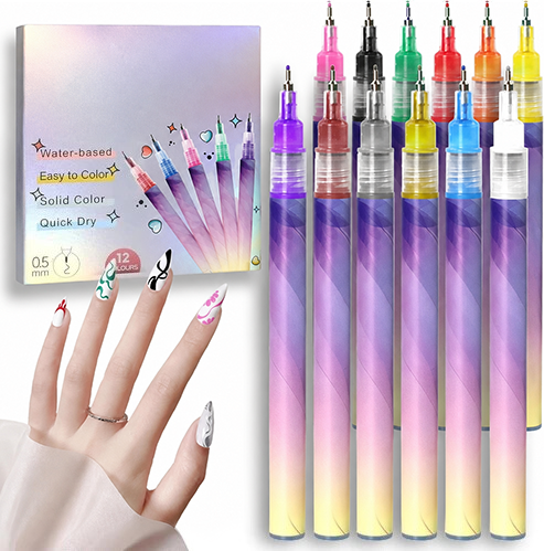 🔥Last Day Discount 49% Off🎨12 Colors Nail Art Pens Set
