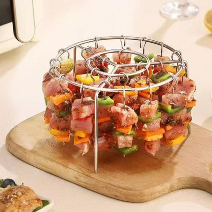 Stainless Steel Air Fryer Skewer Rack