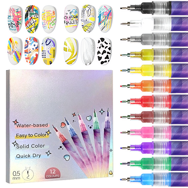 🔥Last Day Discount 49% Off🎨12 Colors Nail Art Pens Set