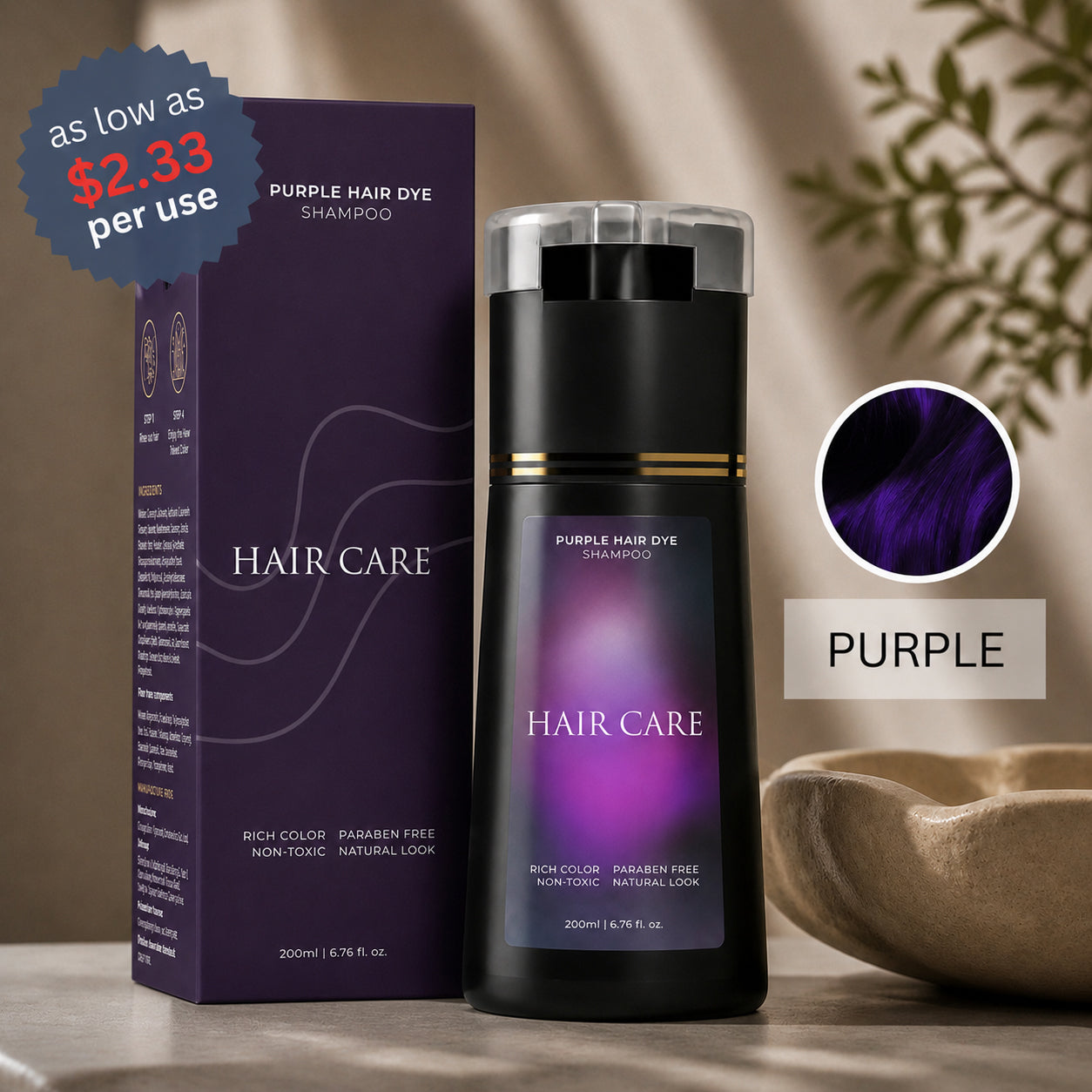 Valuethese Instant Dye Shampoo