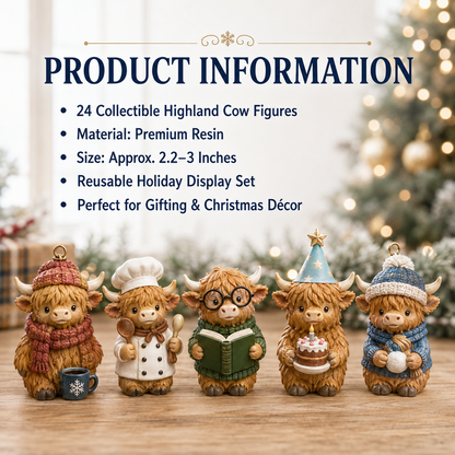🐮 24 Days of Highland Cow Advent Calendar