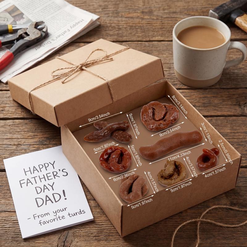 😂7 Pcs Fake Poop, Realistic Prank Poop🥳