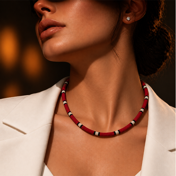 Serpent Statement Necklace