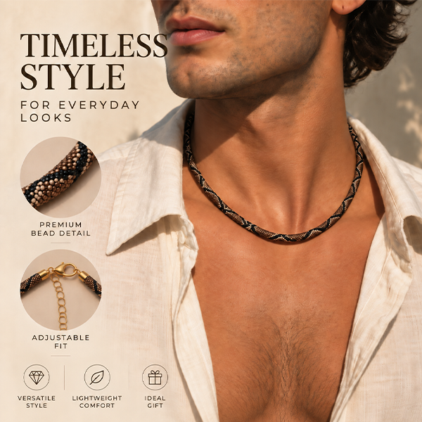 Serpent Statement Necklace