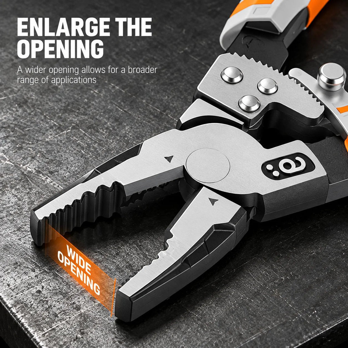 9-Inch Ratcheting Self-Locking Multifunction Pliers