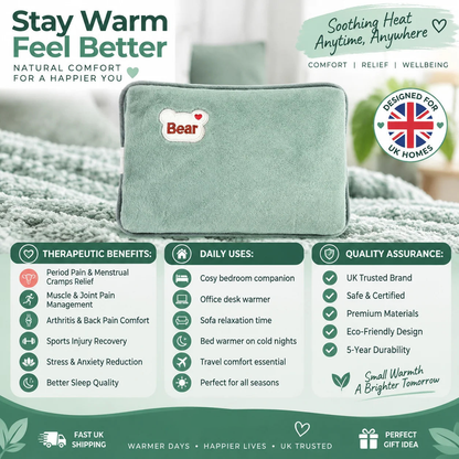 🎄Christmas Sale! LAST DAY ONLY! ⏰Rechargeable hot water bottles, heat packs, explosion-proof heat pads
