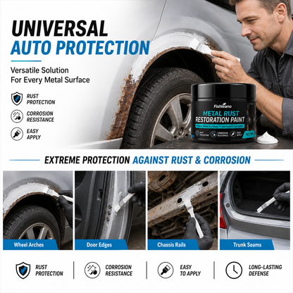 🥳2026 HOT SALE🥳💞50K+ SOLD!🔧🏠 Metal Rust Protection Black Repair Paste – Restores rusty gates, railings & tools. Forms protective coating – no need to replace! 🛡️✨